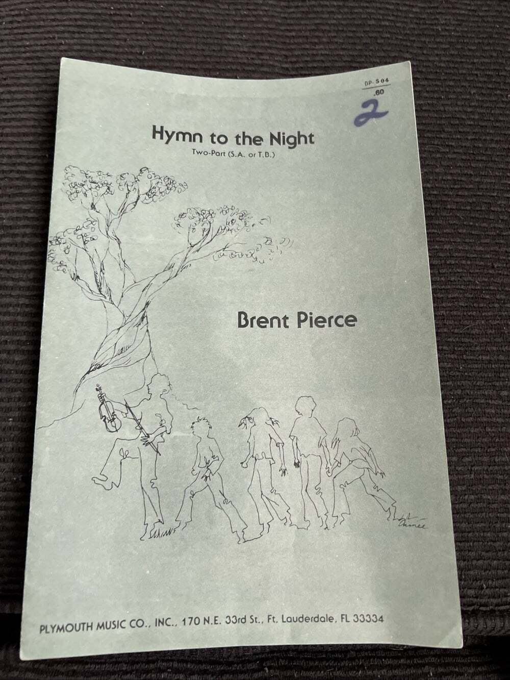 Hymn To The Night By Brent Pierce Sheet Music